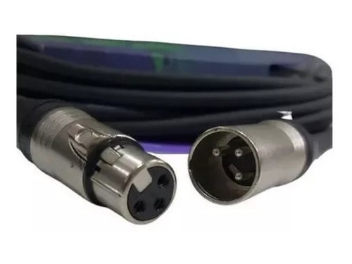 Cabo De Microfone Kato Balanceado Xlr Xlr 3m Balanceado Dmx