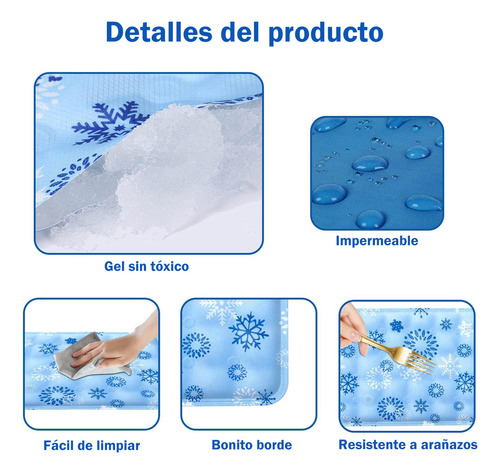 - Tapete Para Perro Refrescante Cama Para Mascotas 60*50cm