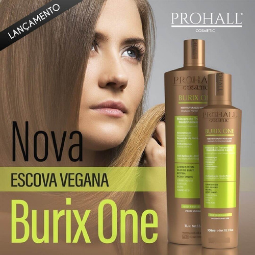 Progressiva Orgânica Burix One Prohall Cosmetic 1l