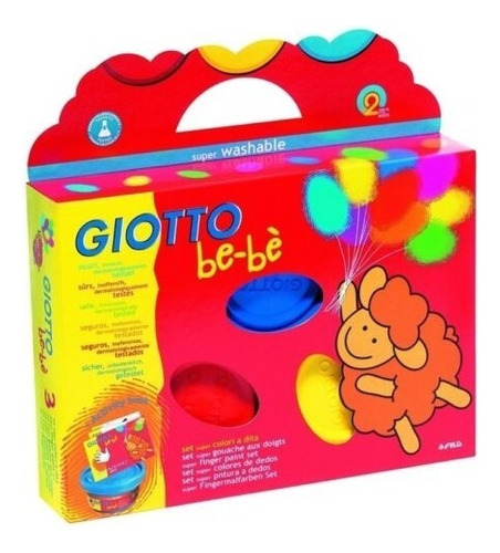 Pintura Para Manos Bebé Giotto Bebe