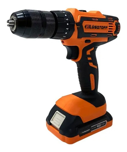 Imagen 1 de 5 de Taladro Atornillador Percutor C/bat Lusqtoff Atl18-9b Cuotas
