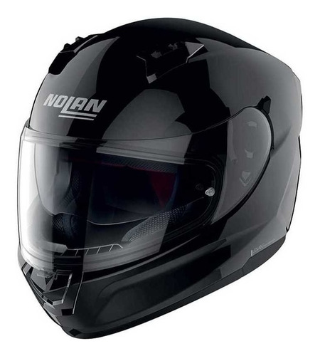 Imagen 2 de 7 de Casco Para Moto Nolan N60-6 03 Classic Negro Brillante