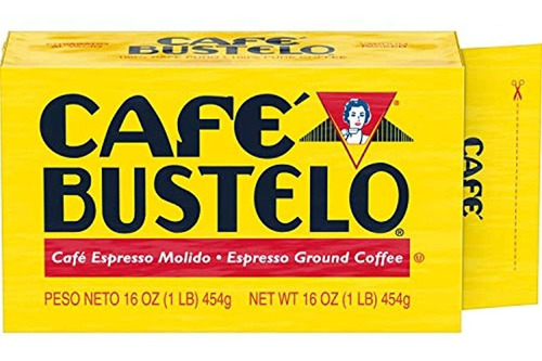 Café Bustelo Café Molido De Café, Ladrillo, 16 Oz