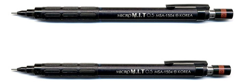 Portaminas 0.5mm Micro Mit Metalico X2 Unidades