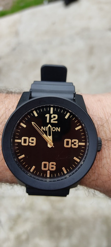 Reloj Nixon Blackgold Acero Inox Negro 