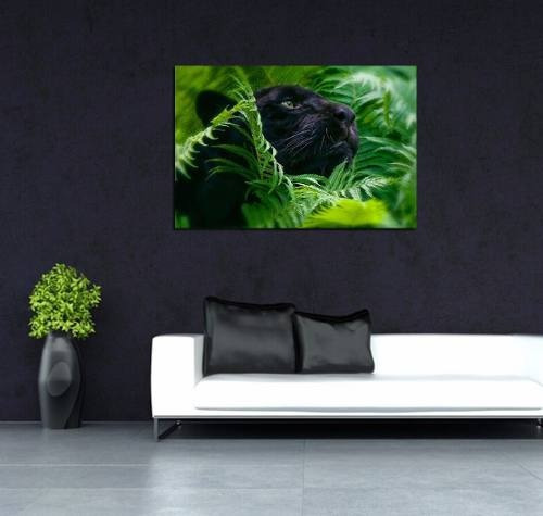 Vinilo Decorativo 30x45cm Pantera Felino Naturaleza