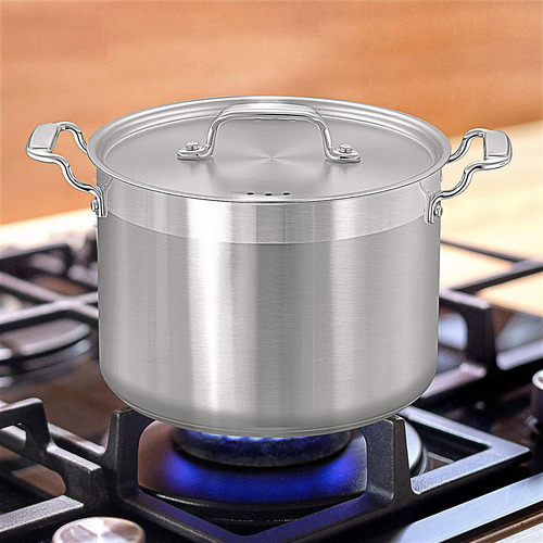 Olla De Acero Inoxidable De 8 Cuartos De Galon - Olla Gra...