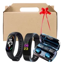 Comprar Caja Navideña Regalo! Reloj M7 + Band 115 Plus+ Auriculares