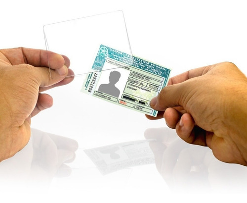 Imagem 1 de 5 de Proteção Cnh Documento Habilitação Acrílico