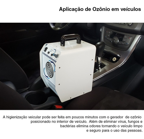 Imagem 5 de 5 de Ozônio Para Tirar Cheiro Oxi-sanitização Automotiva