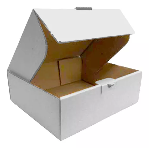 50 Cajas Blancas con Tapa T960 (20x12x4) - Catálogo general - Cajas con  Tapa - T960 (Base: 20x12cm / Alto: 4cm)