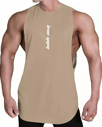 Simple Playeras Hombre Deportiva Gym Tank Top Fit