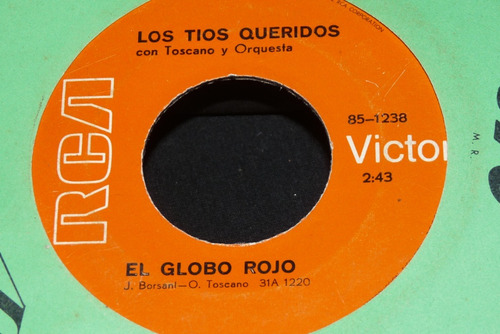 Jch- Los Tios Queridos El Globo Rojo Nueva Ola 45 Rpm