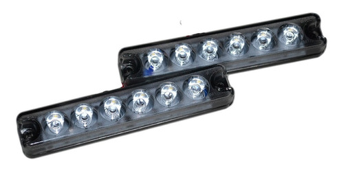 Par Faros Balizadores Blanco Frio 6 Led Cree 12-24v Baiml 