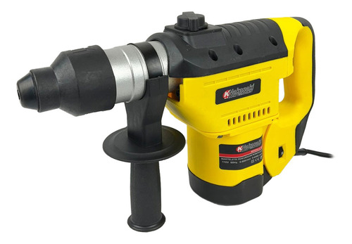 Rotomartillo electroneumático KNakasaki Nk1306 amarillo y negro con 1.55kW de potencia 220V