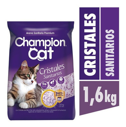 Champion Cat Cristales Sanitarios 1,6kg