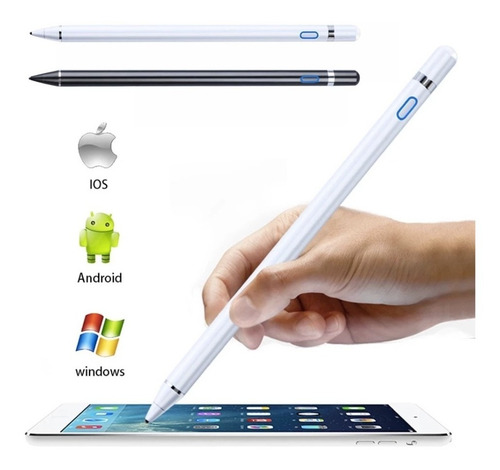 Imagen 4 de 8 de Lapiz Fino Touch Stylus Pen Tablet Para Xiaomi Samsung iPad