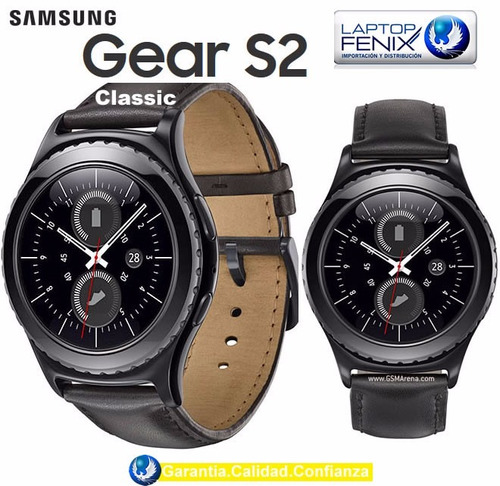 Reloj Smartwatch Samsung Gear S2 Classic Black Original