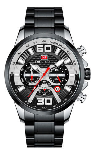 Reloj Para Hombre Mini Focus Mf0336g Mfa761901ga Negro