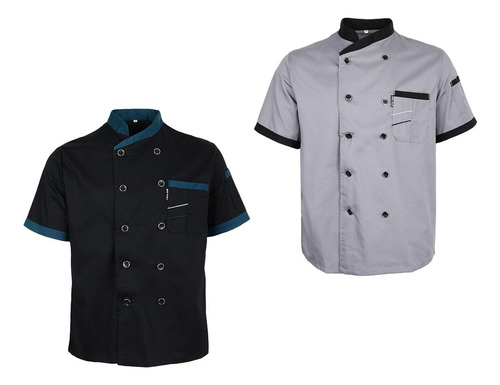 2x Uniforme De Hotel Café Cocina Abrigo