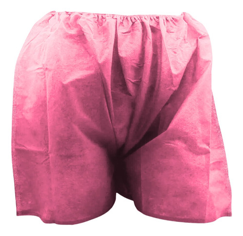 Boxer Desechable Para Spa Demeva 10pz Color Rosa