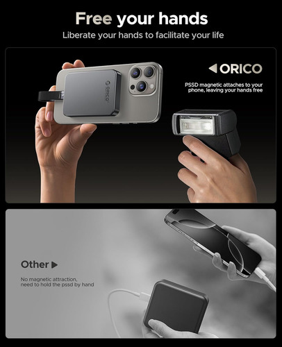 Disco Duro Externo Magnetico 1tb iPhone 16 Tablet Orico