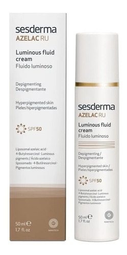 Azelac Ru Fluido Luminoso Spf50+ 50ml Sesderma