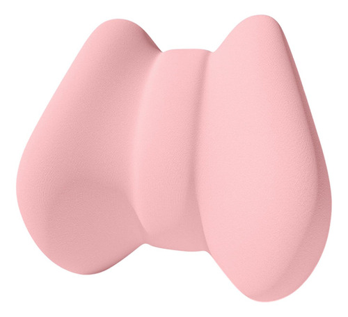 Almohada De Soporte Lumbar De Cojín, Espuma De Memoria Rosa