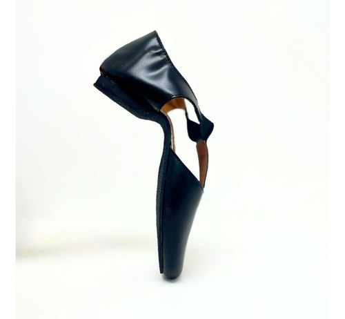 Zapatillas Guillerminas Jazz, Folcklore Cuero Negro