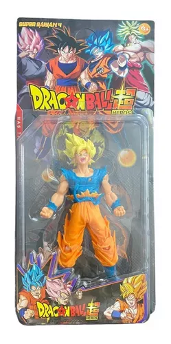 Boneco Dragon BallZ Goku Super Sayajin - 20cm Cabelo Amarelo - PO Box  130953 - Boneco Dragon Ball - Magazine Luiza