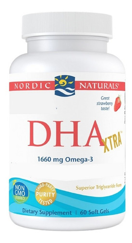 Nordic Natural - Dha Xtra 1.660 Mg-60 Softgels