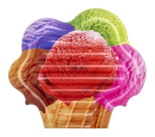 Colchoneta Inflable Ice - Cream Bestway Modelo 43183