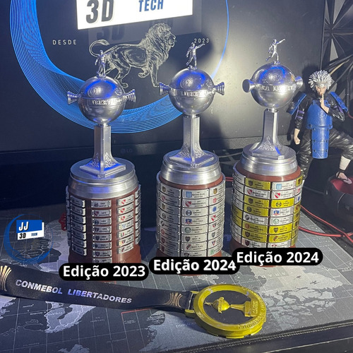 Replica Taça Libertadores São Paulo + Mascote 2023