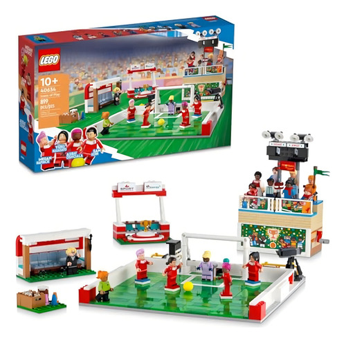 Lego Juguete De Futbol 15 Minifiguras, 40634 (899 Pzs )