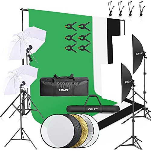 Emart - Kit De Iluminacion Para Estudio De Fotografia (8.5 X