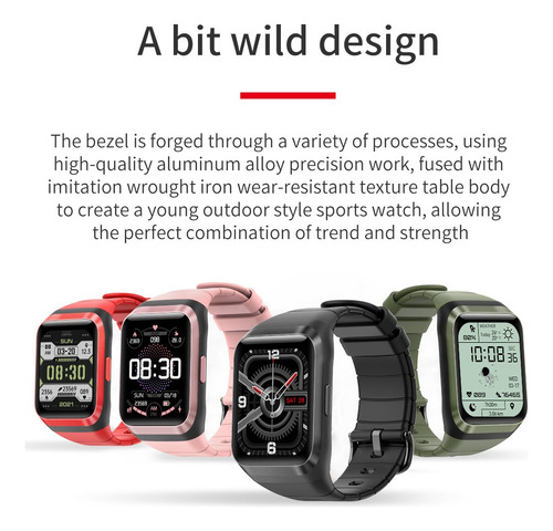 Imagen 3 de 10 de Reloj Smartwatch Bluetooth Running Distancia Calorías Msjs