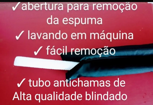 Protetor Veda Porta Fresta Cobra Rolinho Duplo Vedante Pó