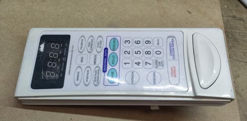 Teclado Completo Para Horno De Microondas Daewoo Kor-1a1hs (Usado)