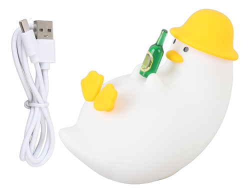 Fun Duck Led Multifuncional De Silicona Suave Con Diseño De
