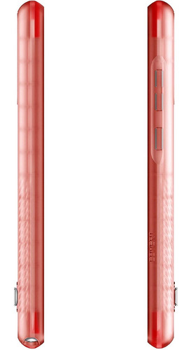 Covert Funda De Silicona Rosa Transparente Para Note 2...