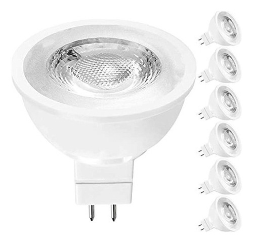 Bombilla Led Luxrite Mr16 50w Equivalente, 12v, 5000k Blanco