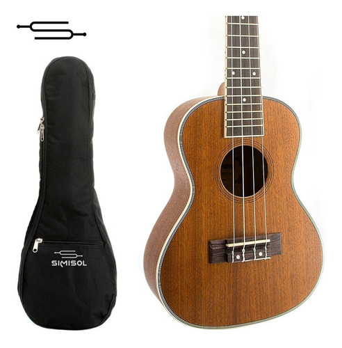 Ukelele Concierto Profesional Mod 30 Aquila + Funda + Envio