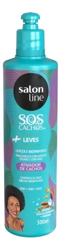 Ativador Cachos + Leves Óleo De Amêndoas 300ml