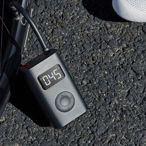 Imagen 5 de 10 de Compresor De Aire Xiaomi Mi Portable Inflador Auto Moto Bici