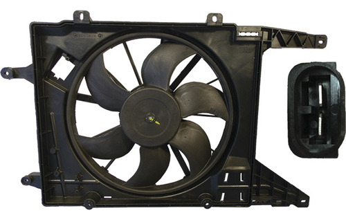 Electroventilador Con Soporte Renault Duster 2016-19