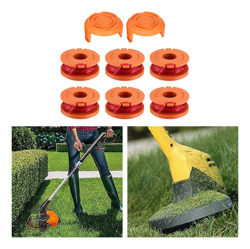 Trimmer Strimmer Spool Trimmer String Para Wa0010 8 Piezas