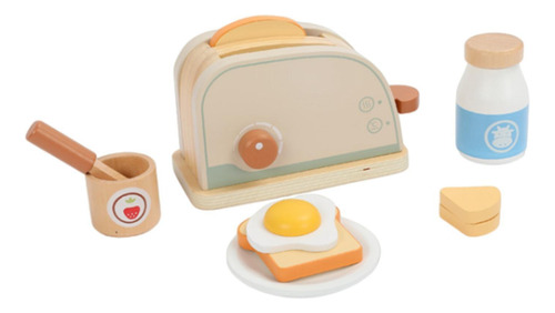 Juego De Tostadora De Madera, Accesorio De Cocina De