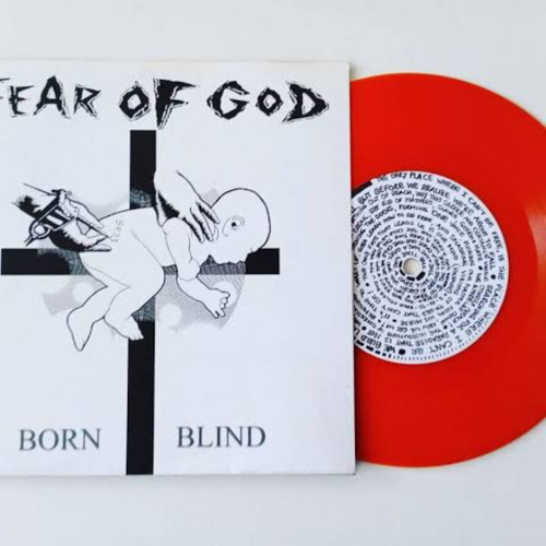 Ep Fear Of God (born Blind)clássico Grindcore Lindo 