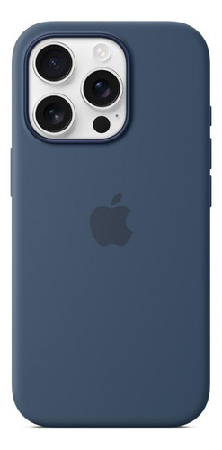 Capa Com Magsafe iPhone 16 Pro, Apple, Silicone Denim