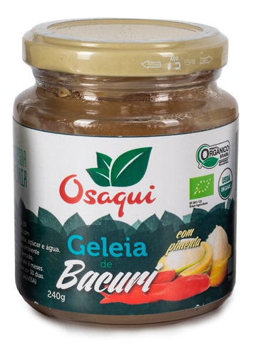 Geleia Orgânica De Bacuri Com Pimenta - Frutas Da Amazônia